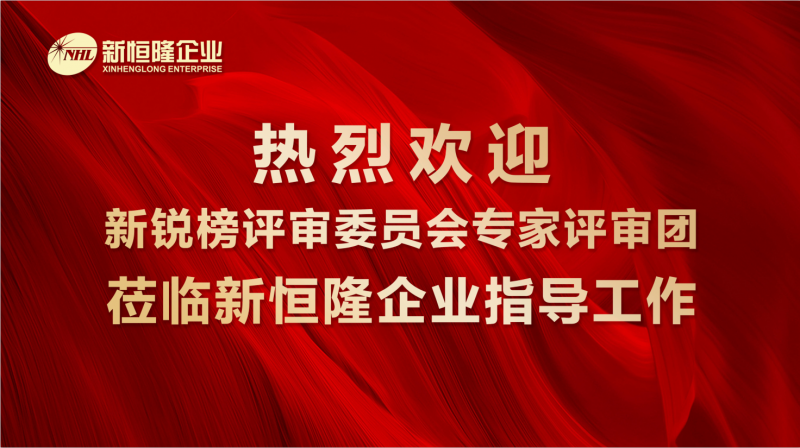 新锐榜评委团走进新恒隆，对企业发展给予高度评价和认可